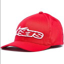 Alpinestars アルパインスターズ Blaze Flexfit キャップ カラー:レッド/ホワイト