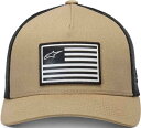 Alpinestars アルパインスターズ Flag Snapback 帽子 カラー:サンド