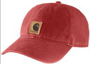 Carhartt カーハート Odessa キャップ カラー:レッド/ブラック