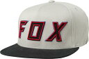 FOX フォックス Posessed Snapback 帽子 カラー:ライトグレー(2)