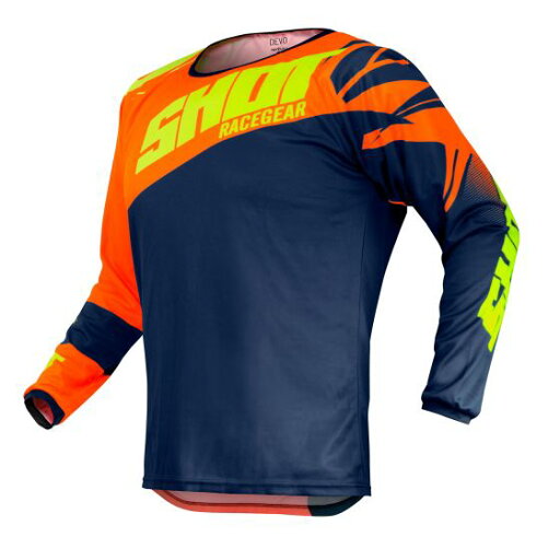 Shot ショット 2020子供キッズ kids 子供用 Devo Ventury Motocross Jersey Colour Dark Blue / Neon Orange / Neon Yellow 【 モトクロス Motocross MX オフロード ツーリング オートバイ ジャージ Jersey 】 Shot ショット 2020子供キッズ kids 子供用 Devo Ventury Motocross Jersey Colour Dark Blue / Neon Orange / Neon Yellow 【 モトクロス Motocross MX オフロード ツーリング オートバイ ジャージ Jersey 】