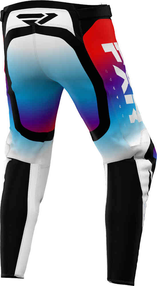 FXR Revo Pro LE モトクロスパンツ カラー:ホワイト/ブラック/ブルー