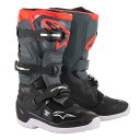 Alpinestars アルパインスターズ Tech 7S ユースモトクロスブーツ カラー:ブラック/グレー/レッド