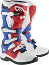 Alpinestars アルパインスターズ Tech 5 モトクロスブーツ カラー:ホワイト/レッド/ブルー