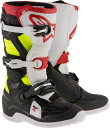 Alpinestars アルパインスターズ Tech 7S ユースモトクロスブーツ カラー:ブラック/レッド/イエロー