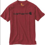 Carhartt カーハート EMEA Core Logo Workwear Short Sleeve Tシャツ カラー:ダークレッド