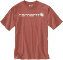Carhartt カーハート EMEA Core Logo Workwear Short Sleeve Tシャツ カラー:ブラウン