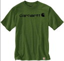 Carhartt カーハート EMEA Core Logo Workwear Short Sleeve Tシャツ カラー:グリーン