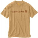 Carhartt カーハート EMEA Core Logo Workwear Short Sleeve Tシャツ カラー:デザート