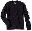 Carhartt カーハート Logo 長袖 カラー:ブラック