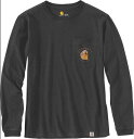 Carhartt カーハート Workwear Graphic レディース ロング スリーブ シャツ カラー:ブラック