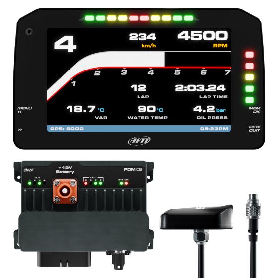 AIM Motorsport エーアイエム PDM08 アドバンスド パワー ディストリビューション モジュール データロ..