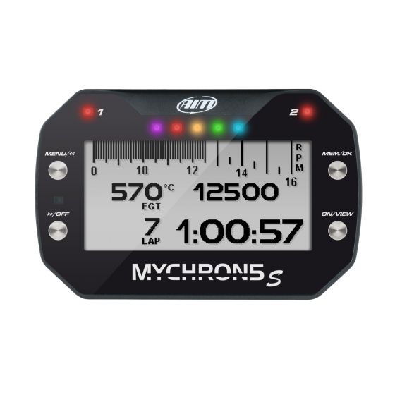 最安挑戦中 AIM Motorsport エーアイエム MyChron5Sダッシュロガー/GPS付きカートラップタイマー【 データ 計測器 ドライバー ダッシュディスプレイ ダッシュロガー データロガー モータースポ…