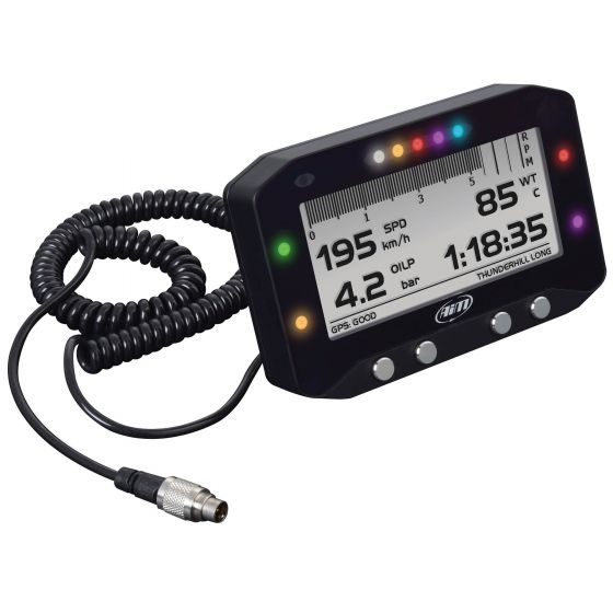 最安挑戦中 AIM Motorsport エーアイエム GS-Dashディスプレイ 【 データ 計測器 ドライバー ダッシュディスプレイ ダッシュロガー データロガー モータースポーツ 車 4輪 サーキット ケーブル 】 2
