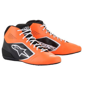 NEWモデル 最安挑戦中 Alpinestars アルパインスターズ Tech 1-K Start V2 Kart Boots カートブーツ Fluro Orange/Black/White オレンジ/ブラック/ホワイト