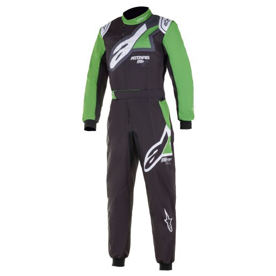 NEWモデル Alpinestars アルパインスターズ KMX-9V2グラフィックカートスーツ Graphic 1 - Black / Green / White