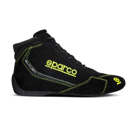 Sparco スパルコ スラロームレースブーツ Black_/_Fluro_Yellow