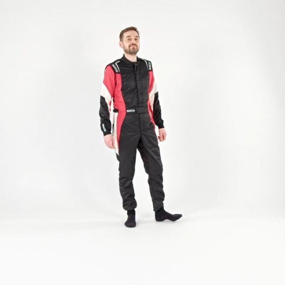 Sparco スパルコ 競技用レーシングスーツ|Colour Black_/_White_/_Grey