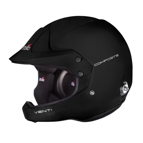 Stilo スティーロ Venti WRC コンポジットヘルメット ブラック Version:Rally