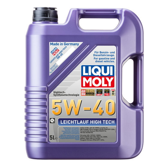Liqui Moly リキモリ スムーズな走りのハイテク5W40エンジンオイル