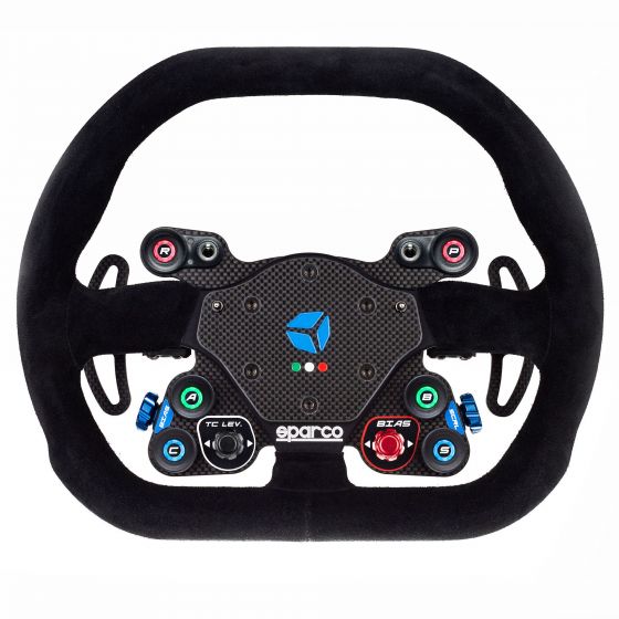 Cube Controls GT PRO Sparco Simレーシングステアリング - ワイヤレス 【 レーシングシミュレーター ゲーム 4輪 SIM 】