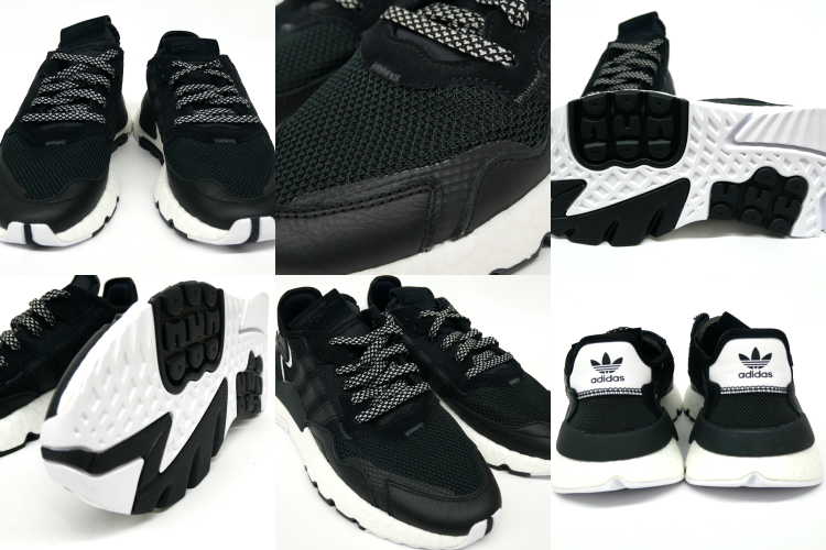 【adidas Originals】アディダス　スニーカー　NITE JOGGER（ナイトジョガ—）　コアブラック　EE6254