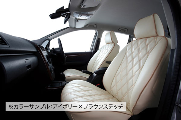 【コロがすオトナのユーロスタイルブランド ELDINE】BMW MINI ミニ F54 クラブマン スタンダード キルティング本革調シートカバー