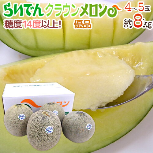 北海道メロン ”らいでんクラウン