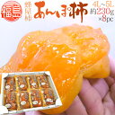 【送料無料】福島産 JAふくしま未来 ”あんぽ柿” 4L〜5Lサイズ 約230g×8pc 蜂屋柿使用【予約 12月末以降】