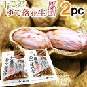 千葉県産 ”ゆで落花生《2袋》” 茹で落花生/ゆでピーナッツ【ポスト投函送料無料】