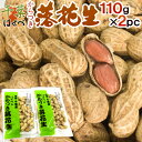 【エントリーで200Pプレゼント】千葉産 ”からつき落花生” 110g×2袋 はせべ 国産 ピーナッツ【ポスト投函送料無料】