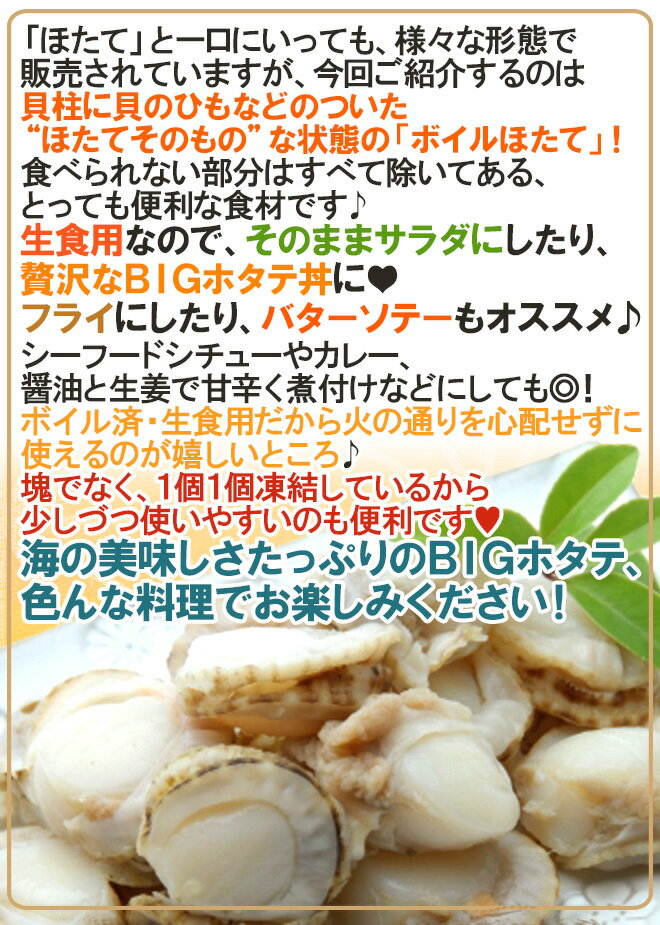 楽天市場 北海道 青森 ボイルほたて 2lサイズ以上 10 玉前後 正味約800g 総重量約1kg 生食用 くらし快援隊 お中元お歳暮ギフト みんなのレビュー 口コミ