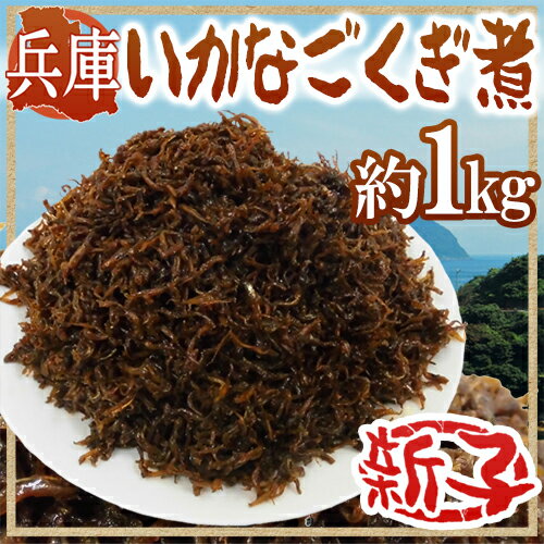 兵庫産 ”いかなご釘煮” 新子 約1kg バラ詰め【予約 入荷次第発送】 送料無料