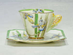 ロイヤルドルトン Royal Doulton アンティーク コーヒーカップ プレート セット【中古】