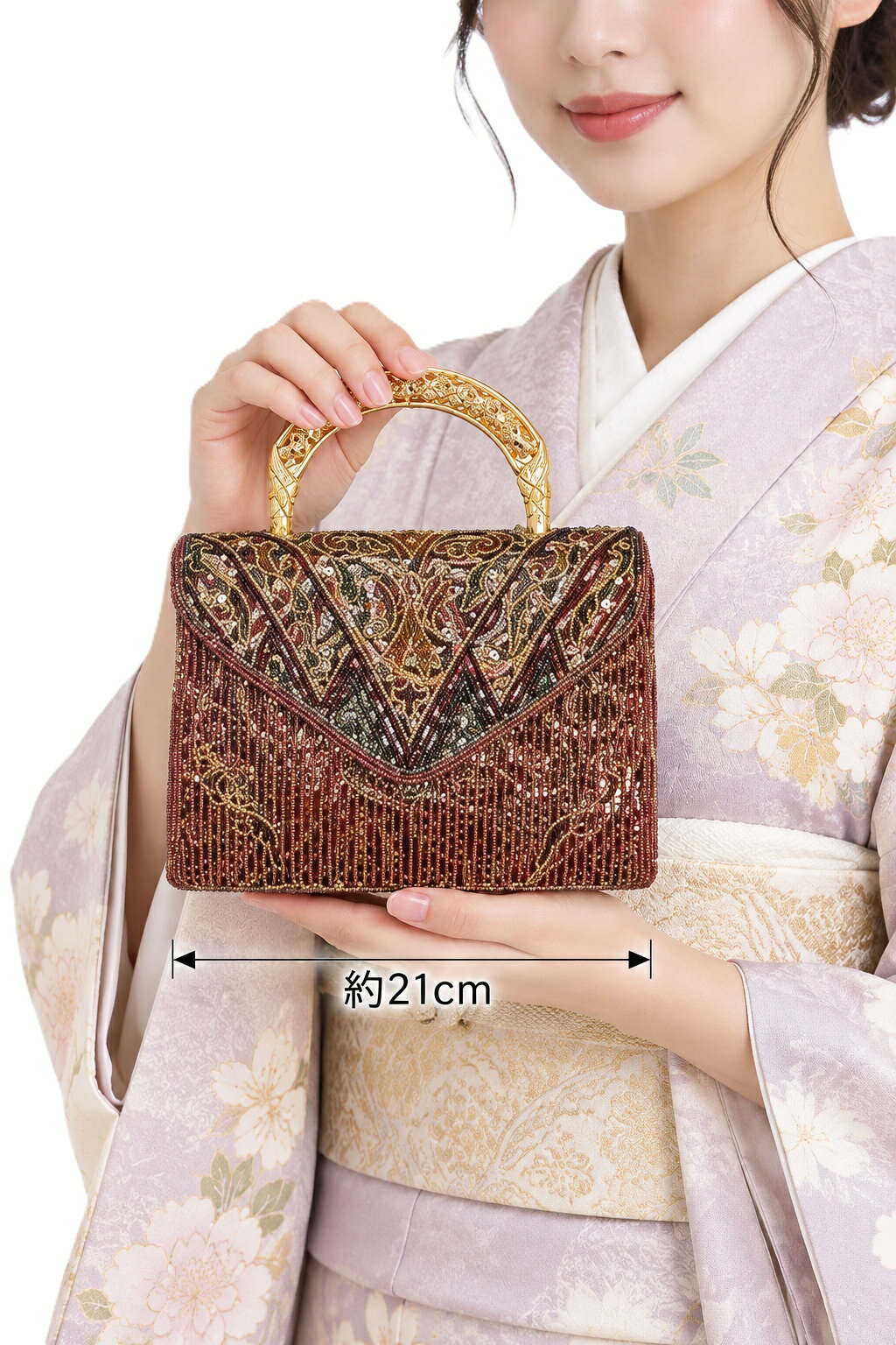 楽天市場】ビーズ バッグ（バッグ｜和装小物）：和服<レディース