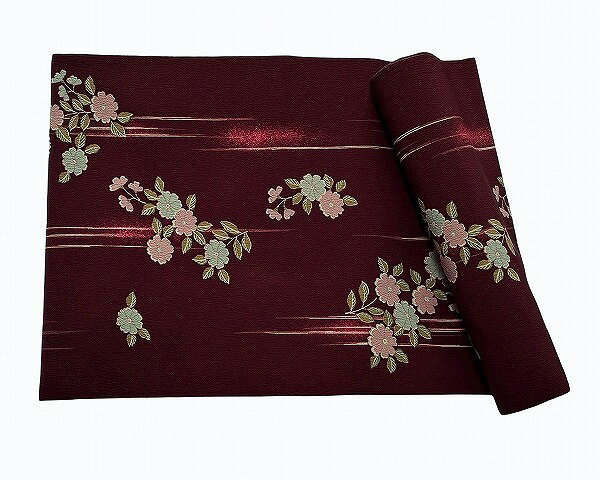 ポリエステル小紋 M5644-04 送料無料 在庫処分・大特価 KANSAIブランドの新作ポリエステル着尺 小紋着尺 未仕立品の反物です 高級洗える着尺