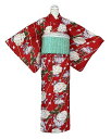 浴衣・ヘコ帯・下駄の三点セット T0805-01 送料無料 在庫処分の浴衣セット 超お得なセットです すぐに着用できます。