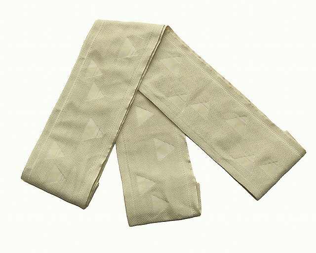 メッシュ織の半巾帯 K1218-01 送料無料 ゆかた帯・兵児帯 男性・女性兼用 ポリエステルのヘコ帯 アレンジ自在 ゆかた帯