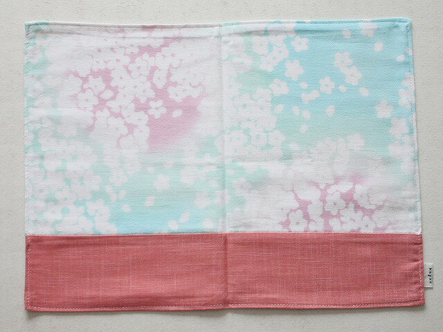 拭う（nugoo ）ランチョンマット H0926-15 送料無料 綿100％ 日本製 和風柄の食卓用マット 生活雑貨