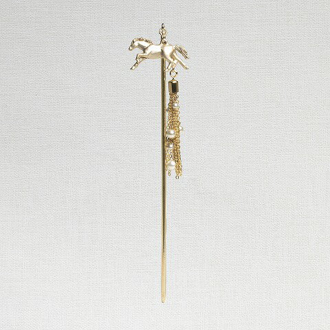 SUUの疾駆の馬のかんざしM112...