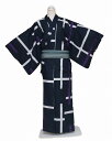 男性用仕立上り浴衣 M4415-06M 送料無料 サイズM 訳あり・難あり 綿の男物ゆかた 男物格安ゆかた