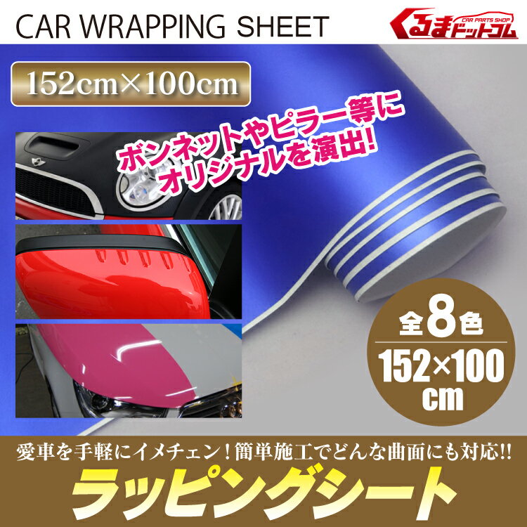 カーボンシート ラッピングフィルム 1M パーツ カスタム ドレスアップ 改造 全8色 柔軟 伸縮 タイプ 1枚 汎用