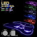 LED コースター ライティングコースター フロントテーブル 3LED使用 テーブルコースター 丸型コースター2個/四角コースター1個
