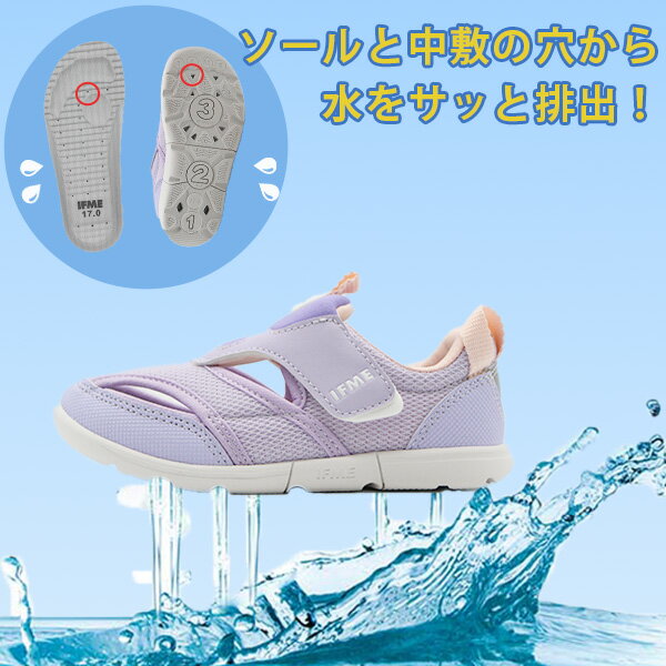 イフミー ウォーターサンダル キッズ 子供 ジ...の紹介画像2