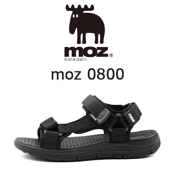 モズ サンダル メンズ 靴 スポーツサンダル 黒 ブラック ネイビー 軽量 軽い クッション スポサン おしゃれ ブランド 歩きやすい スポーツ 父の日 ギフト プレゼント moz 0800 超目玉サンダル