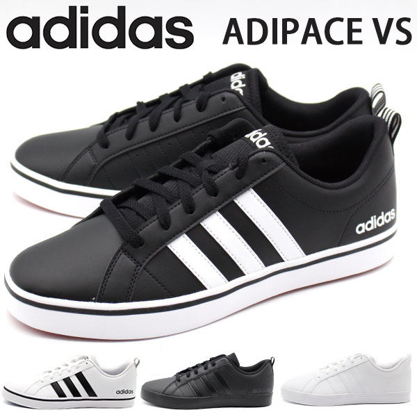 アディダス スニーカー メンズ 靴 黒 白 ブラック ホワイト アディペース シンプル 軽量 軽い adidas ADIPACE VSのサムネイル