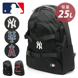 メジャーリーグ ベースボール MLB リュック バッグ 鞄 メンズ レディース 男女兼用 ニューヨーク ヤンキース ニューヨーク メッツ ロサンゼルス エンジェルス リュックサック 黒 ブラック ブルー レッド Major League Baseball MB3501