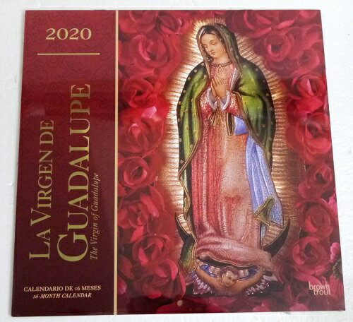 輸入2020年カレンダー「聖母グアダルーペ」