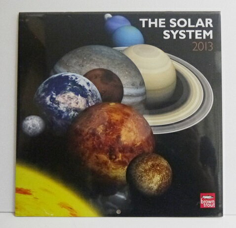 輸入2013年カレンダー「ソーラーシステム/太陽系」