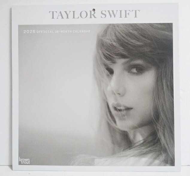 輸入2026年カレンダー「Taylor Swift/テイラー・スウィフト」